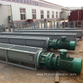 High angle screw conveyor